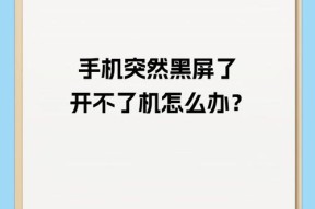 手机开不了机的原因剖析（掌握这些方法轻松解决手机无法开机问题）