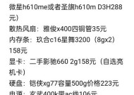 如何制作电脑配置清单？