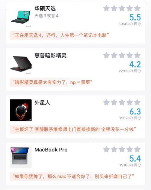 2023年最佳游戏笔记本电脑排名是怎样的？购买时应注意哪些常见问题？  第2张