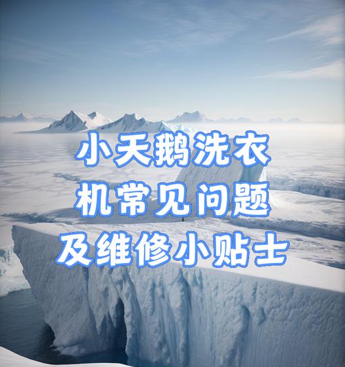 小天鹅洗衣机出现故障怎么办？常见问题的维修方法有哪些？  第1张