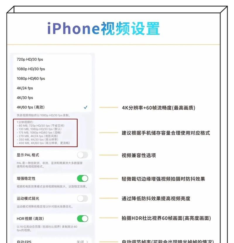 正常拍照苹果手机怎么设置？如何调整相机参数？  第1张