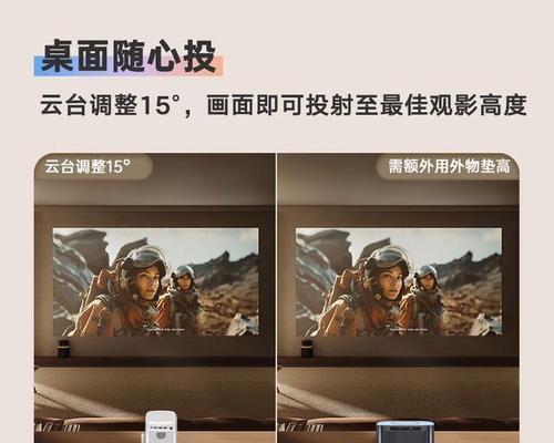 投影仪画面调整上下高度的正确方法？  第1张