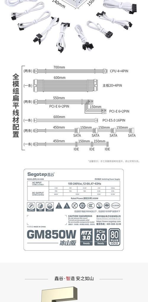 鑫谷750白色电源性能如何？  第3张