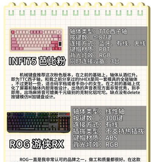 粉黑键盘适合搭配哪些颜色？颜色搭配技巧有哪些？  第2张