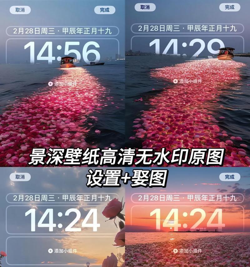 红米手机设置景深壁纸的步骤是什么？  第1张