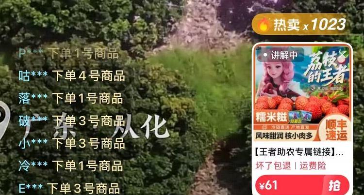 新华网携手王者荣耀直播带货“助荔”出圈 探索助农新思路  第2张